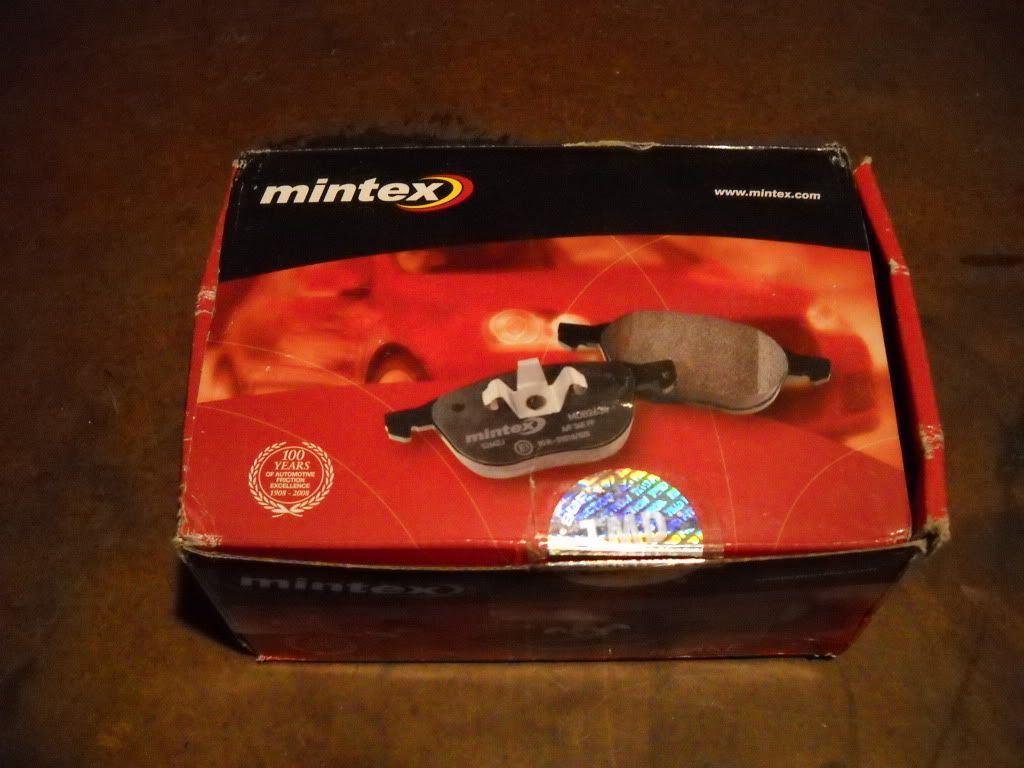 For Sale Brand New Mintex Red Box Brake Pads VW Vortex Volkswagen